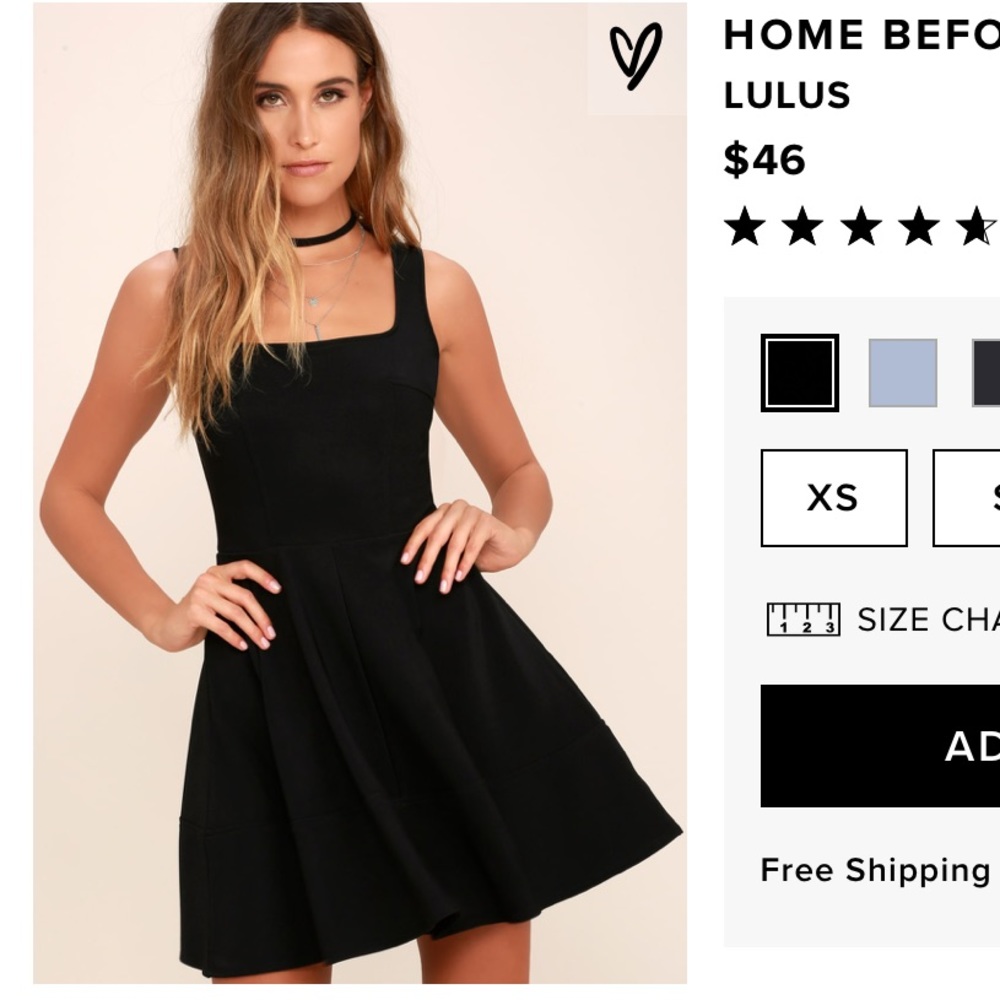 Beautiful Black Circle Dress